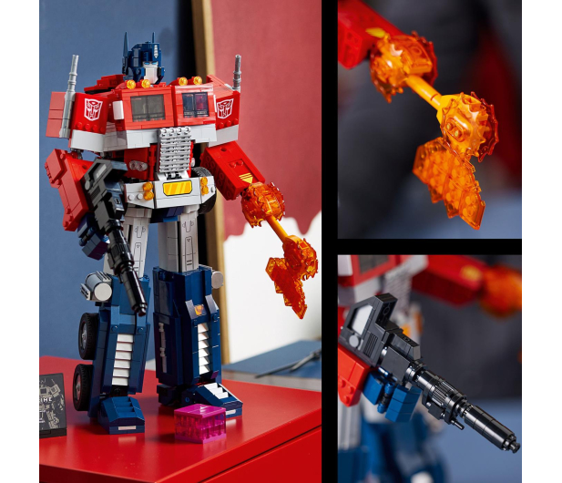 LEGO Icons 10302 Optimus Prime - 1056672 - zdjęcie 4